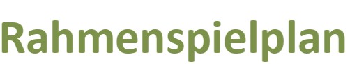 Rahmenspielplan veröffentlicht
